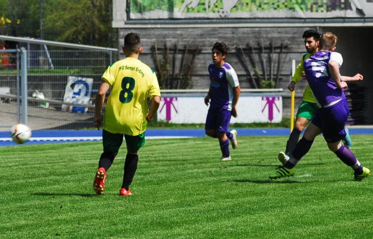 A2-Junioren: SpVgg Altenerding – JFG Sempt Erding II  4:0 (Spielabbruch)