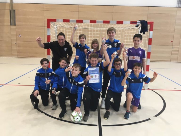 D1-Junioren belegen 4. Platz bei der Obb. Hallenmeisterschaft