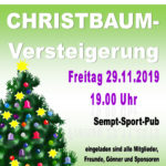 Christbaumversteigerung A3 2019