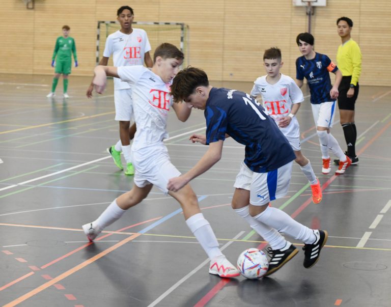 Hallen-Bezirksmeisterschaft: Veilchen etwas unter Wert geschlagen