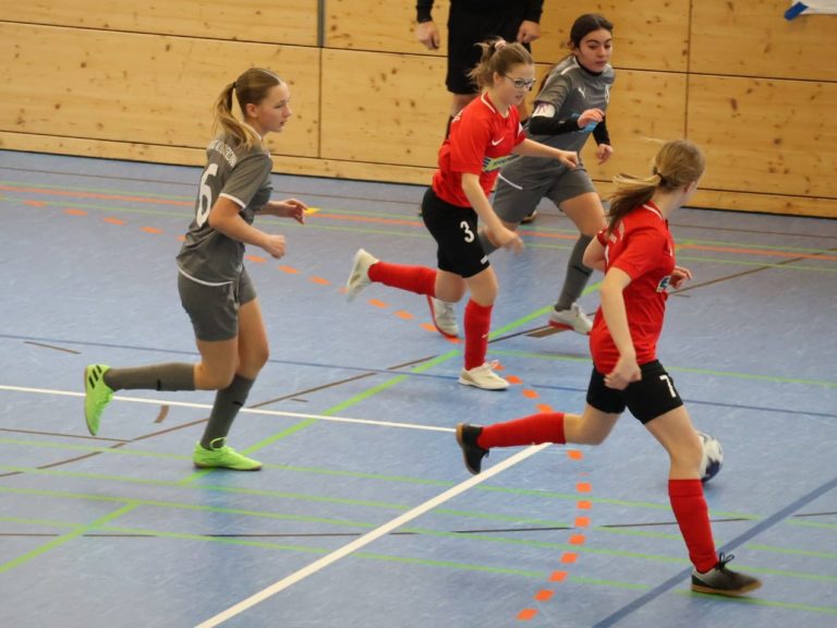 C-Juniorinnen: Konkurrenz erweist sich in Hallenkreismeisterschaft als zu stark