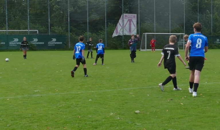 D4-Junioren: SpVgg Altenerding – (SG) SV Eichenried II  2:1 (Abbruch)